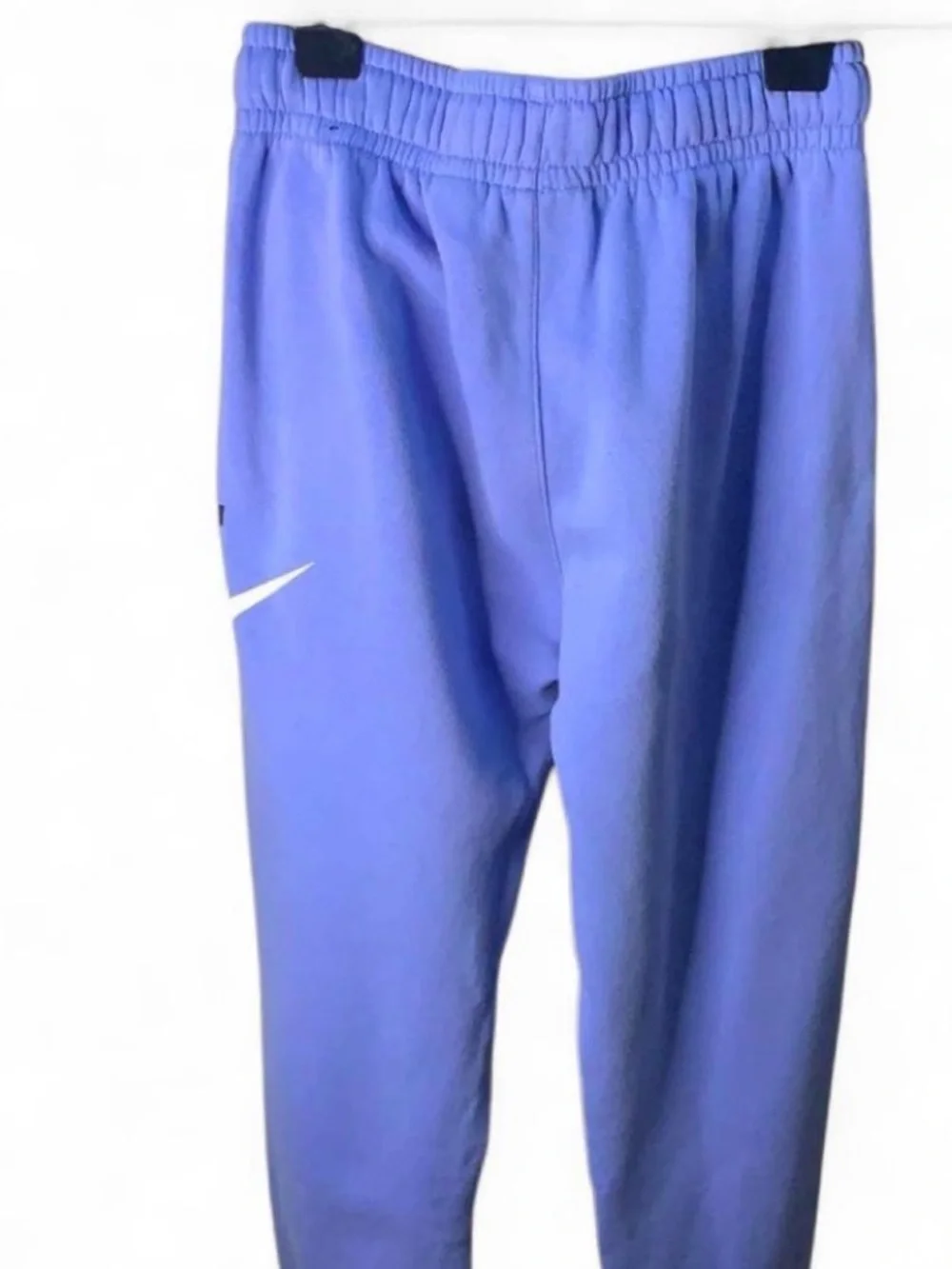 Nike Kids xl blue Fleece Joggers with Bold Swoosh